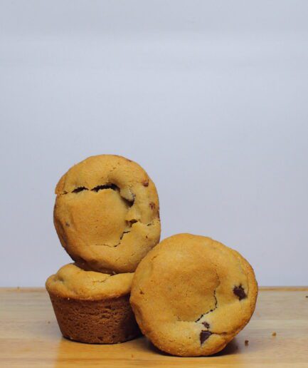 Chocolate Chip Ferrero Cup Stacked