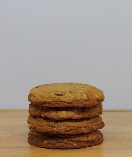 Oatmeal Chocolate Chip Cookie Stacked